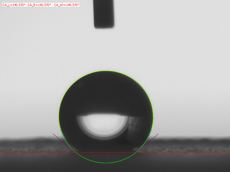 「接觸角測量儀」接觸角的測量真正進入了界面化學的測量階段